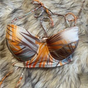 VS Tropical Print Bikini Top